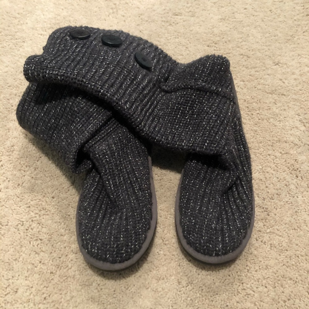 Gray Knitted Uggs - image 2